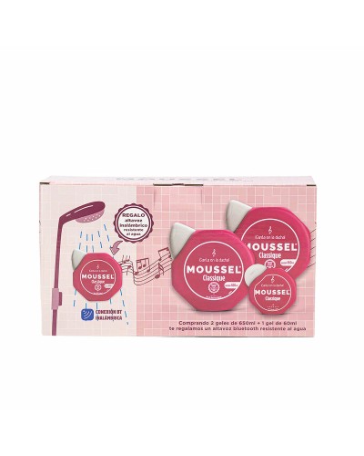 Gel de Ducha Moussel CLASSIQUE 3 Piezas