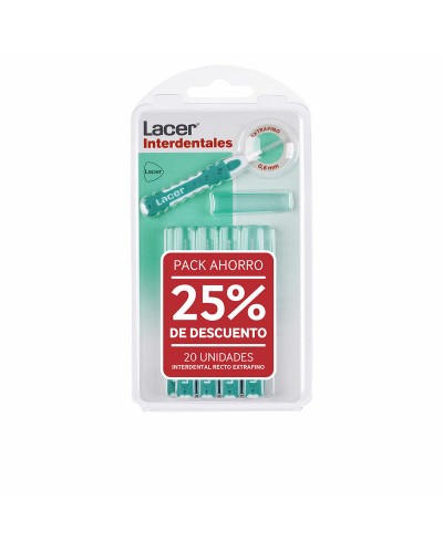 Interdentale Tandenborstel Lacer ANGULAR EXTRAFINO 2x 10 Stuks