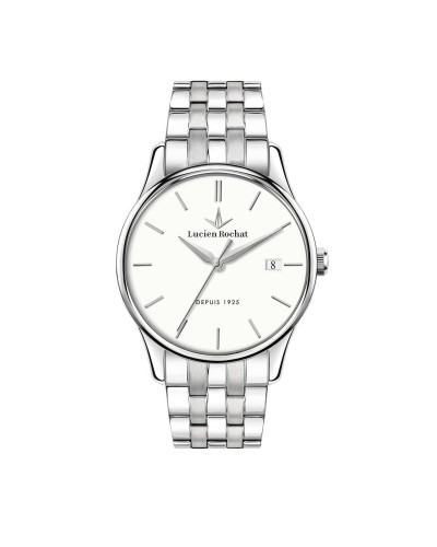 Horloge Heren Lucien Rochat R0453115001 Wit Zilverkleurig