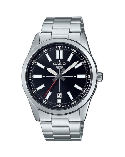 Horloge Heren Casio COLLECTION Zwart Zilverkleurig (Ø 41 mm)
