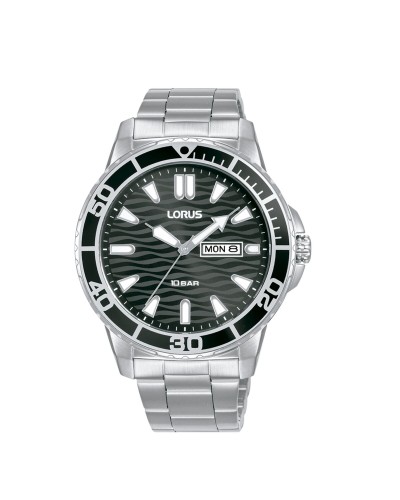 Men's Watch Lorus RH355AX9 Black Silver
