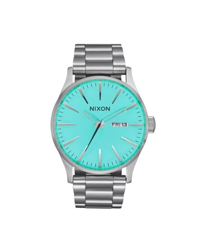 Miesten rannekellot Nixon A356-2084 Hopeinen