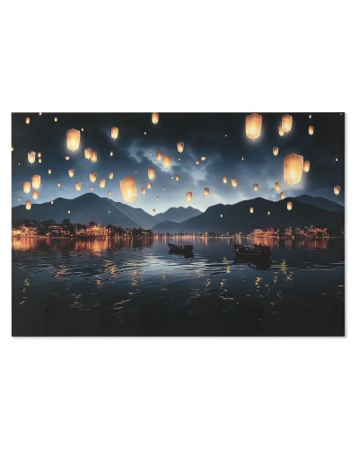 Quadro Home ESPRIT Stampato 150 x 0,4 x 100 cm