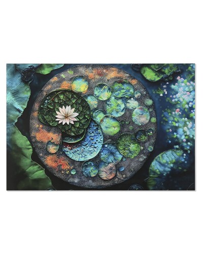 Quadro Home ESPRIT Stampato 150 x 0,4 x 100 cm