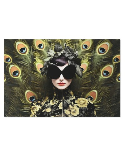 Painting Home ESPRIT Printed 150 x 0,4 x 100 cm