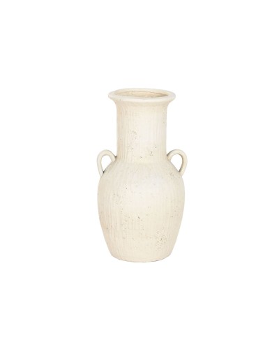 Maljakko Home ESPRIT Valkoinen Magnesium 35 x 33 x 65 cm