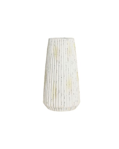 Vase Home ESPRIT Blanc Magnésium 28 x 28 x 53 cm