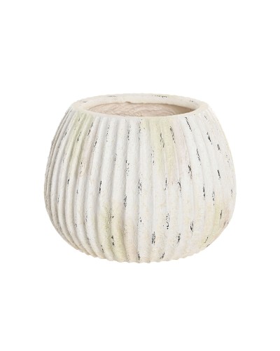 Vas Home ESPRIT Vit Magnesium 36 x 36 x 26 cm