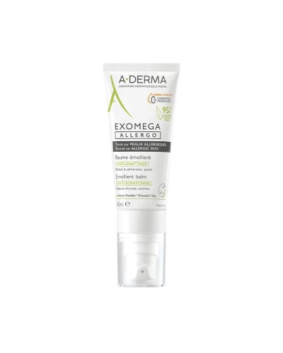 Verzachtende Balsem voor Jeukende en Geïrriteerde Huid A-Derma Exomega Allergo 40 ml