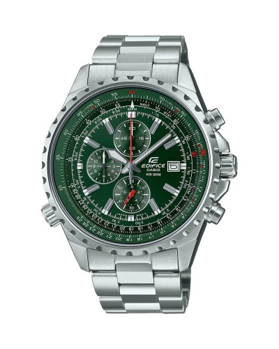 Montre Homme Casio EF-527D-3AVUEF Vert Argenté (Ø 45 mm)