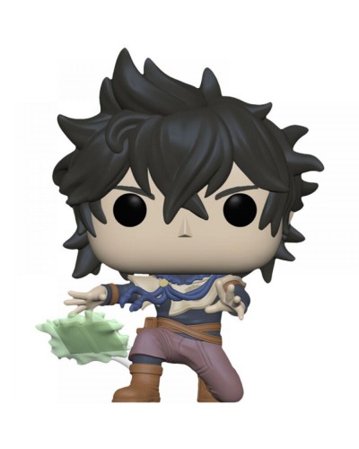 Funko Pop! Couverture Noire Yuno - Black Clover - Vinyle de Collection
