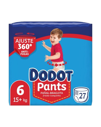 Dodot Pants Größe 6 (15+ kg) - 27 Windelhosen
