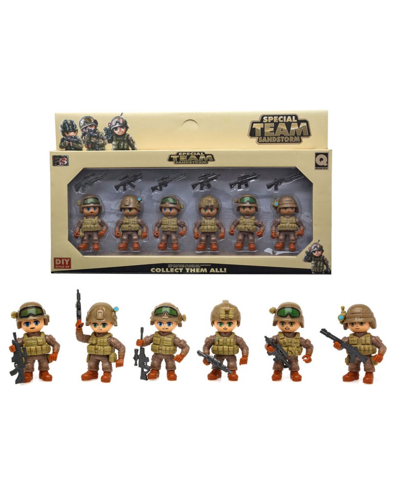 Actionfigurer Kamouflage Set 41 x 24 cm