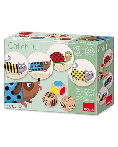 Goula Memory Catch It - Jeu de Mémoire pour Enfants (30 Pièces) Éducatif
