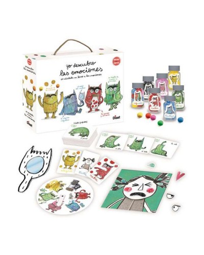 Diset Ich Entdecke die Emotionen - Lernspiel für Kleinkinder, 168 Teile
