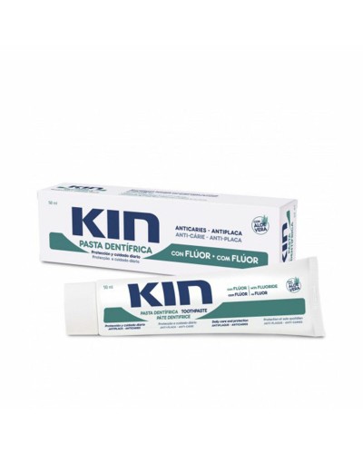 Fluortandkräm Kin Kin Pasta Dentífrica 50 ml