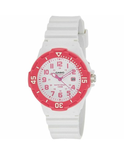 Horloge Dames Casio LADY DIVER - WHITE (Ø 34 mm)