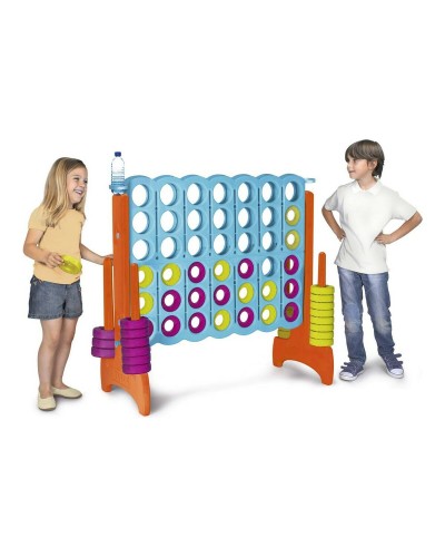 Feber Mega 4 en Raya: Juego Gigante de Exterior (117cm) para Niños
