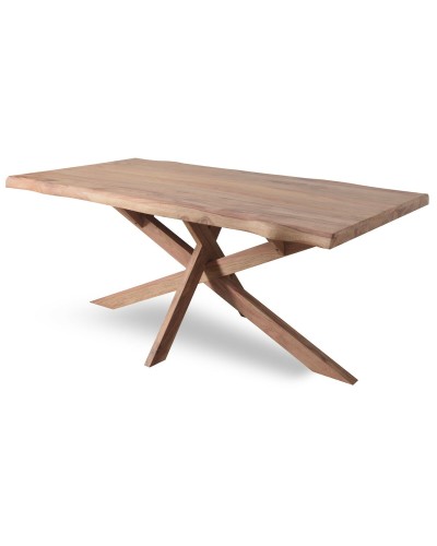 Dining Table Home ESPRIT Acacia 200 x 90 x 76 cm