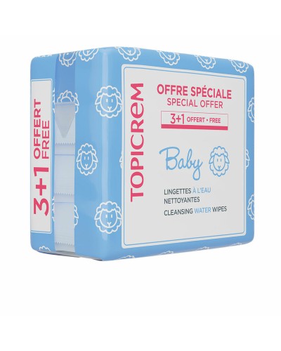 Feuchttücher Topicrem BABY (4er Pack) (60 Stück)
