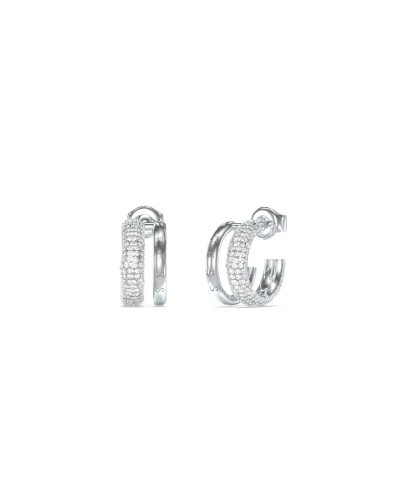Ladies' Earrings Guess JUBE05197JWRHT-U Silver