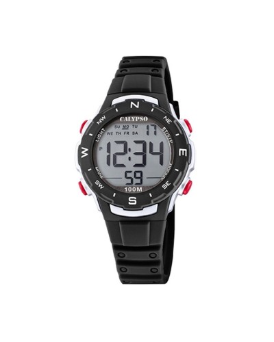 Montre Homme Calypso K5801/6 Noir Gris