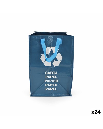 Sacchetti per la Spazzatura Confortime Paper Azzurro 24 Unità