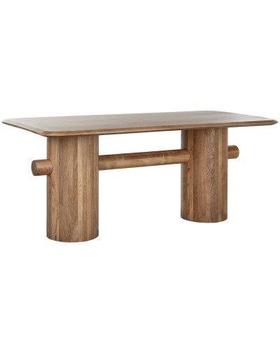 Mesa de Comedor Home ESPRIT Natural Madera de mango 180 x 90 x 76 cm