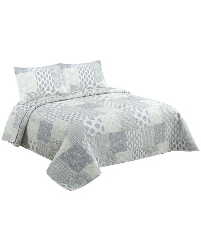 Sprei DKD Home Decor Beige Bed van 135/150 240 x 260 x 1 cm