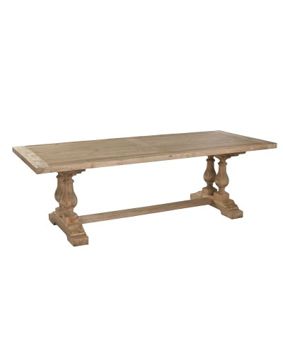 Eettafel Home ESPRIT Spar Gerecycleerd Hout 240 x 100 x 76 cm