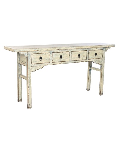 Console Home ESPRIT Blanc Bicolore 178 x 38 x 85 cm