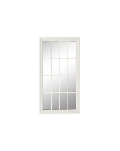 Espejo de pared Home ESPRIT Blanco Ventana 68 x 4 x 128 cm