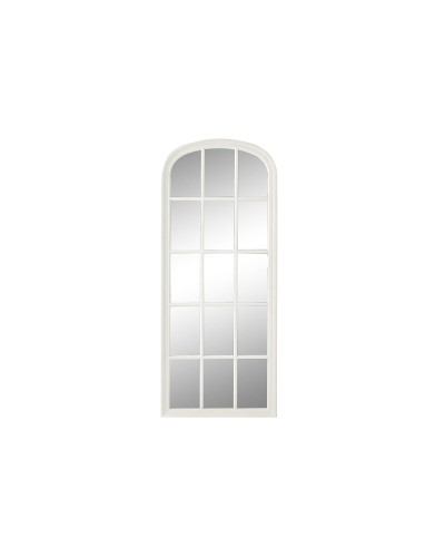 Specchio da parete Home ESPRIT Bianco Finestra 70,5 x 4 x 170,5 cm