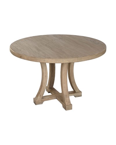 Eettafel Home ESPRIT Natuurlijk Elmhout 120 x 120 x 76 cm