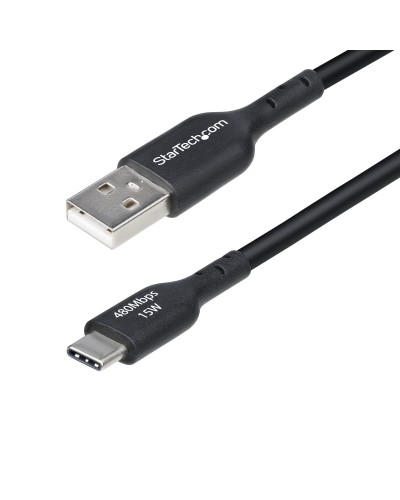 USB-kabel Startech USB2AC3MNC Zwart 3 m