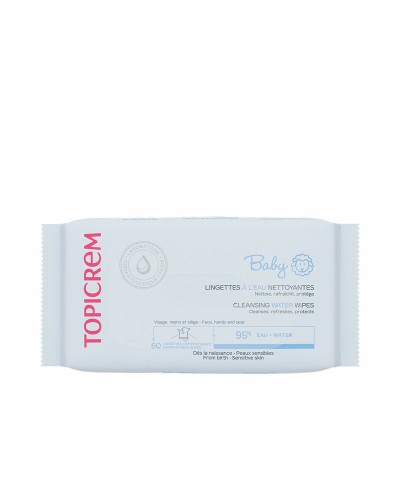 Lingettes imprégnées Topicrem BABY (60 Unités)