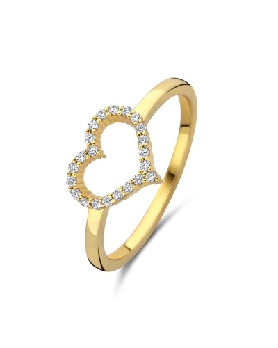 Naisten sormus New Bling 9NB-1447-56 16 Kullattu