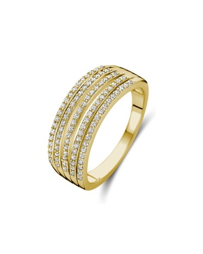 Ladies' Ring New Bling 9NB-1431-54 14 Golden