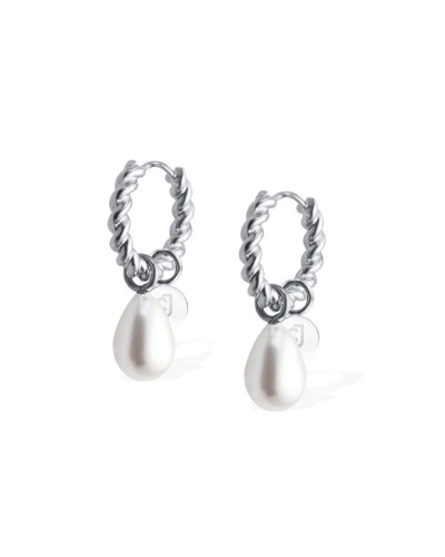 Ladies' Earrings LIU JO LJ2851 Silver