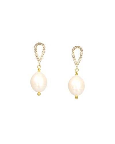 Orecchini Donna New Bling 9NB-PRL9C Dorato