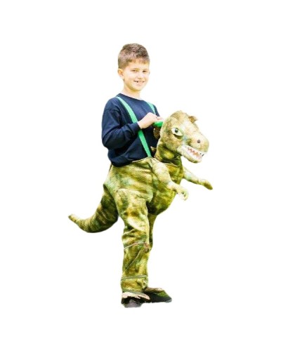 Déguisement pour Enfants Vert Dinosaure 4-6 ans
