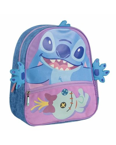 Schoolrugzak Stitch Blauw