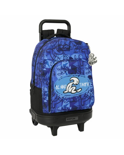 School Rucksack with Wheels El Niño 33 x 45 x 22 cm