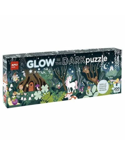 Puzzle Apli  Glow In The Dark  200 Piezas