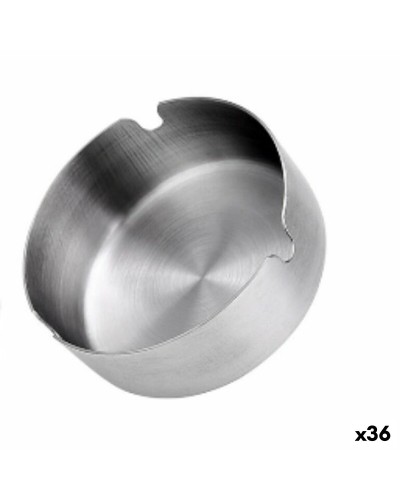 Asbak Confortime Staal 10 cm (36 Stuks)
