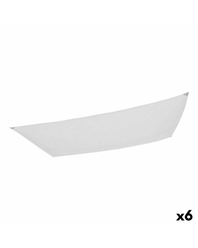 Sonnensegel Aktive rechteckig Weiß 200 x 0,5 x 300 cm (6 Stück)