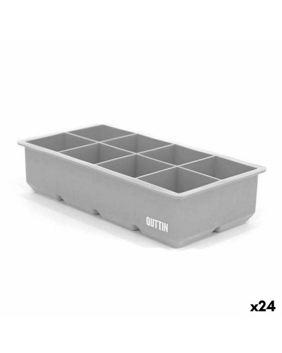 Jääkuutiomuotti Quttin Silikoni 21,3 x 11,3 x 5 cm (24 osaa)