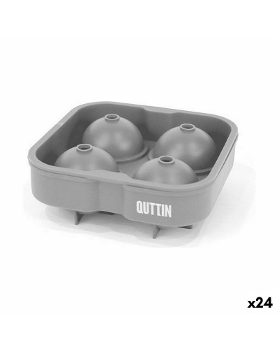 Eiswürfelform Quttin Silikon 12,5 x 12,5 x 4,75 (24 Stück)