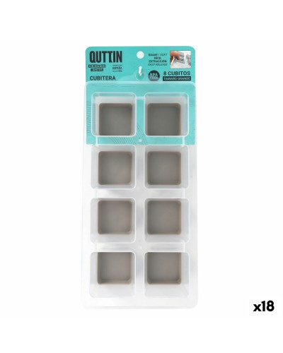 Molde para Cubitos de Hielo Quttin 27 x 13 x 5 cm (18 Unidades)