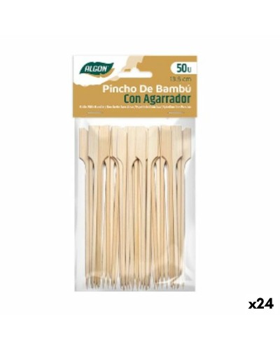 Spiedino per antipasto Algon Bambù 50 Pezzi (24 Unità)